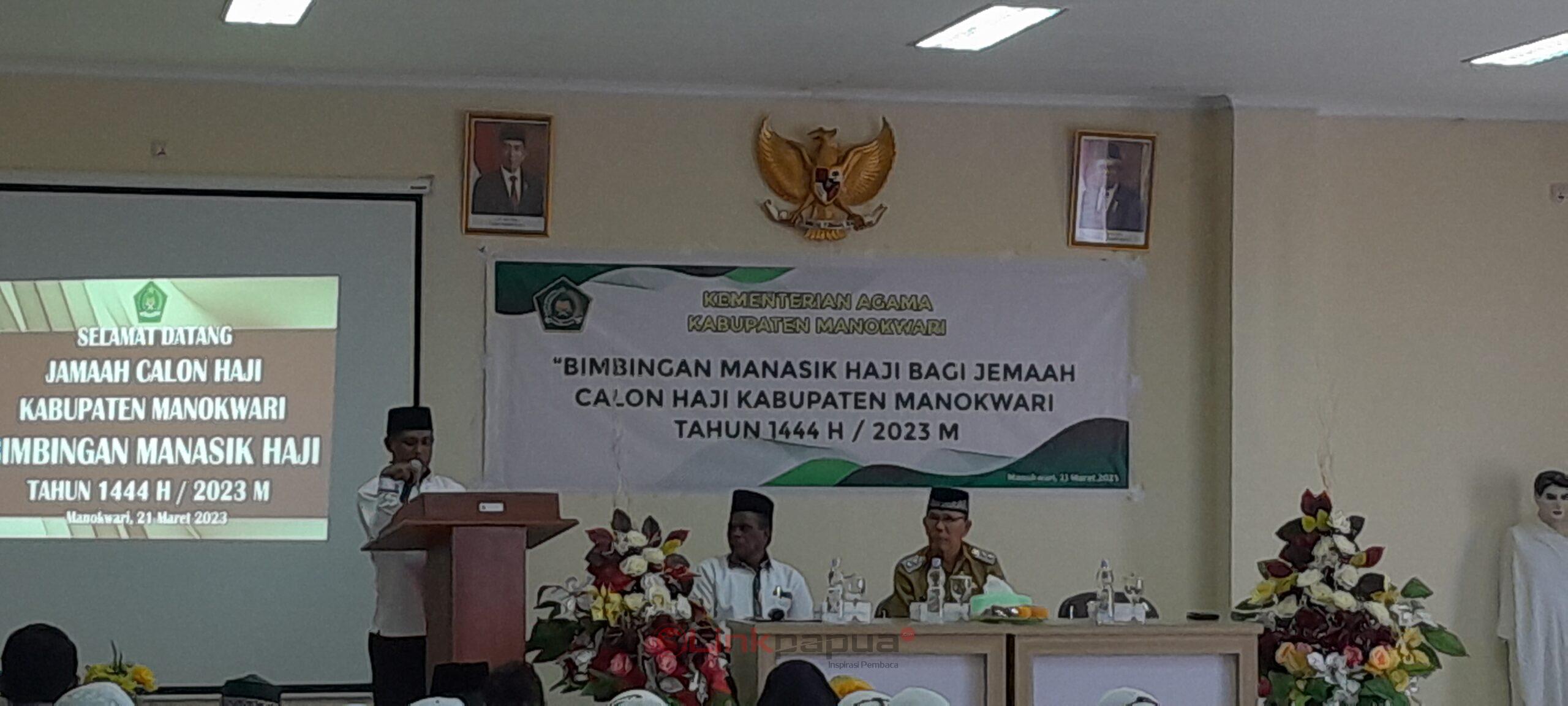 Ratusan Jamaah Haji Manokwari Ikuti Manasik Haji