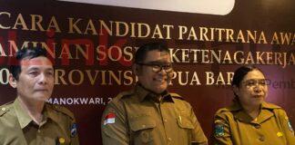 Jelang Paritrana Award, Wabup Manokwari Jalani Sesi Wawancara